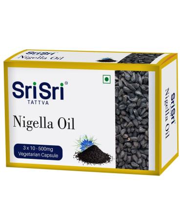 Sri Sri Nigella Veg Oil Capsules - 15gm X 1