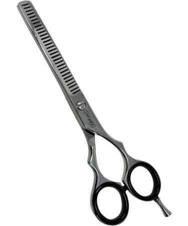 Tribal Jewelry Thinning Hair Scissors - Stainless Steel - Hairdresser - IG70111 - INKgrafiX Hairdressing Supplies Hair Cutting Styling Hair Scissors Thinning Hair Styling - Buy Online on GoSupps.com