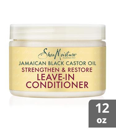 Shea Moisture Jamaican Black Castor Oil Pack - Strengthen Grow & Restore Shampoo Conditioner & Leave-In - 13oz & 12oz Combo for Healthier Hair - Buy Online on GoSupps.com