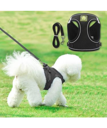 Harness and Lead Set for Puppy Cat Adjustable Reflective Vest Harness Cat Leash Cat Harness Escape Proof for Small Dog Cat Kitten Puppies Walking - Buy Online on GoSupps.com