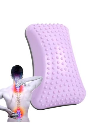 Wobblo wear for the lower backErgonomic pillow and neck band pillows to support the lower back stretching equipment lumbar support to correct the Violet posture (with gas needles)