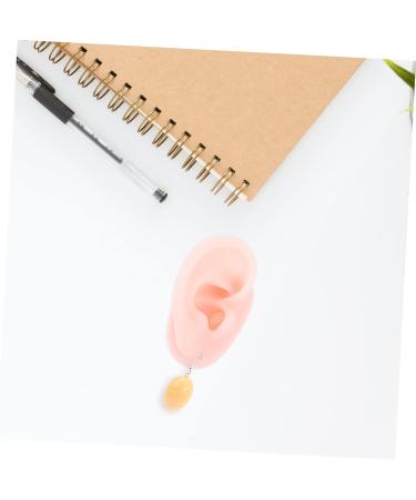 ULTECHNOVO 5pcs Silicone Ear Piercing Practice Model Set - Fake Ear Mold for Body Jewels, Inner Ear Anatomy Practice - Flesh Color - Pack of 5 - Buy Online on GoSupps.com