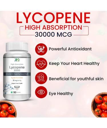 ASTA Lycopene 30mg Support Heart health 90 Capsules - Buy Online on GoSupps.com
