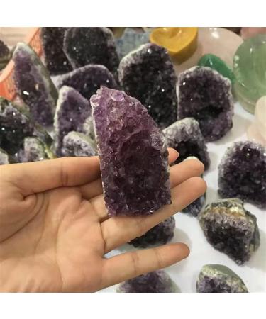 Natural Crystal Rough Specimen 500G-1500G Natural Amethyst Quartz Geode Crystal Stone Cluster for1PCStone Full of Texture (Color : 500g-600g 1pc) - Buy Online on GoSupps.com