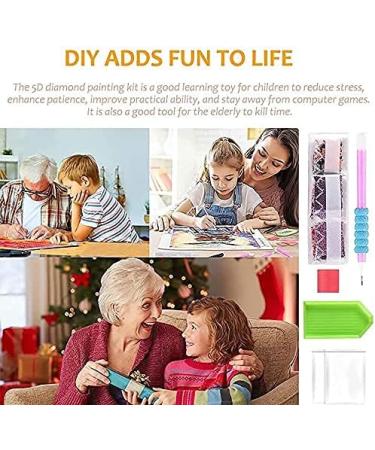 Reacoolfun 5D Cross Diamond Painting Kit: DIY Christ Paint with Diamonds Full Drill Craft Art (Flower Cross) - C-50 - Buy Online on GoSupps.com
