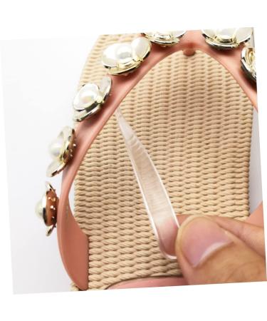 FRCOLOR 48 Pcs Clear Heel Liner - Silicone High Heel Cushions & Non-Slip Pads for Women - Adhesive Shoe Grip Tape - Transparent Sling Shoe Straps - Buy Online on GoSupps.com