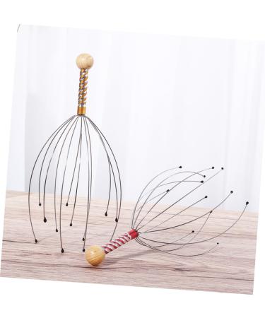 Healeved 18-Piece Multi-Function Massager Tool - Manual Head Gripper in Steel & Wood | International Shipping Available - Buy Online on GoSupps.com