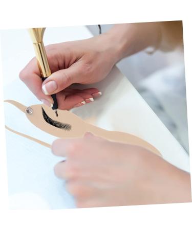 FOMIYES 30 Pcs Eyebrow Practice Skin Silicone Eyebrow Practice Headband Fake Skin Eyebrow Pencil Real Person 22X3X0.2CMx3pcs As Shownx3pcs - Buy Online on GoSupps.com