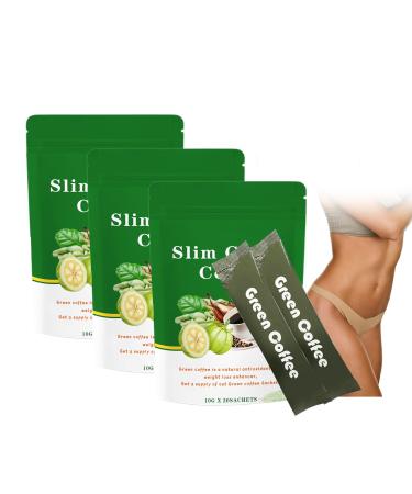 Caf Instantan Minceur Naturel Aux Herbes - Caf Br leur De Graisses For La Gestion Du Poids(3PC)