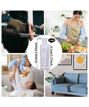 AKOAK 110ml Portable Travel Spray Bottle - Detachable Transparent PET Cosmetic Bottle for Dry Powder - International Shipping Available - Buy Online on GoSupps.com