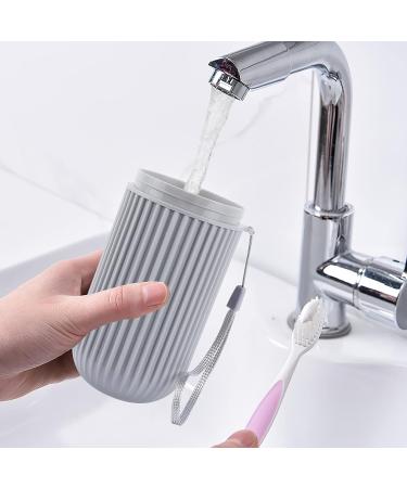 UCEC Travel Toothbrush Case - Portable Holder for Travel, Camping & Business Trip - 2 Pack - Buy Online on GoSupps.com