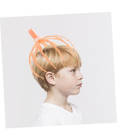 Oatipho Head Massage Device - Stress Relief Claw Style Massager | Heated Hair Winder & Head Scratcher | Enhance Relaxation & Spa Experience - Buy Online on GoSupps.com