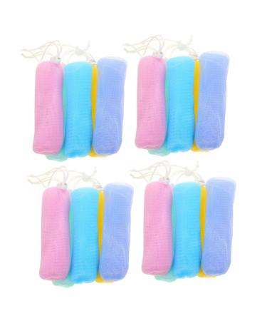 WOONEKY 20pcs Soap Bag Foaming Net Soap Mesh Bags Soap Foam Net Mesh Soap Saving Pouches Soap Sack Saver or
