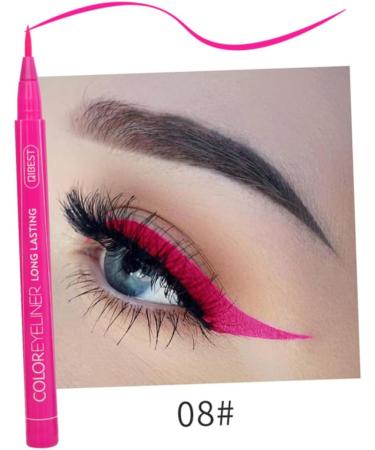 FOMIYES 24 Pcs Eyeliner Liquid Pen Neon Eye Liner Pen Eyeline Liquid Pencil Liquid Eyeliner Set Makeup Matte 1 count (Pack of 1) As Shownx2pcs - Buy Online on GoSupps.com