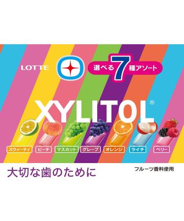 Lotte xylitol gum seven assorted bottle 143g Parallel import  - Buy Online on GoSupps.com