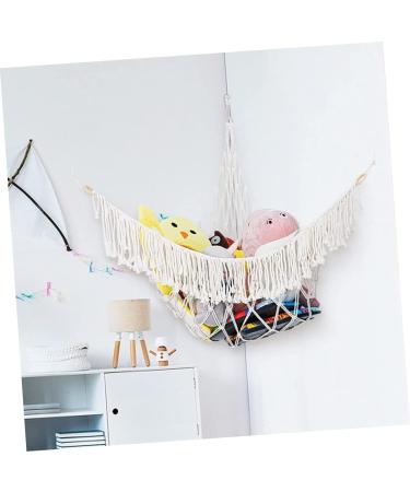 Ultechnovo 4-Piece Yoga Ball Stand & Soft Toy Organizer - Corner Hanging Mat Solution for Your Home - Buy Online on GoSupps.com