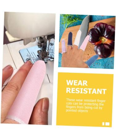 NOLITOY Protectors - 100pcs Pure Cotton Cots Major Gloves in Assorted Colors | 6.6x2.3x0.1cm - International Shipping Available - Buy Online on GoSupps.com