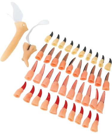 Halloween Fake Finger Claw Nose Safe Material Latex Looking Fake Finger Witch Nail Nose for Party Carnival Bar Decoration - Buy Online on GoSupps.com