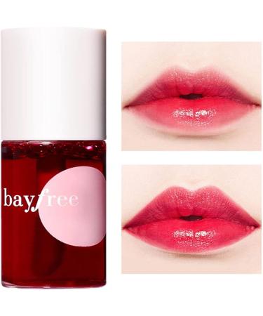 3 in 1 Lip and Cheek Tint Stain Mini Liquid Lipstick Hydrating & Moisturizing Cheeks and Eyes Natural Lip Gloss Waterproof Long Lasting Shimmer Sexy Lip Color Makeup (#02 STRAWBERRY)