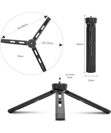 EaxanPic Aluminum Mini Tripod for Zhiyun, DJI, and Other Gimbals - Adjustable Height Desktop Stand - Buy Online on GoSupps.com