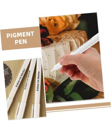 PRETYZOOM 2sets Baking Pigment Pen Cakes Biscuits Edible Markers for Cookie Decorating Cake Pens Plastic 4pcs*2 - Buy Online on GoSupps.com