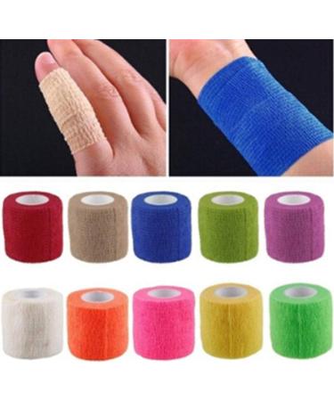 Self-Adherent Cohesive Tape Gauze Elastic Tape 5cm*4.5cm Durable and Practical Deft - Buy Online on GoSupps.com