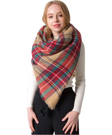 Shop HANXIULIN Women's Elegant Autumn Triangle Scarf - Luxurious Casual Wrap for Winter | One Size - Buy Online on GoSupps.com