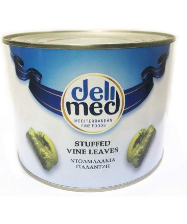 deli med - Stuffed Vine Leaves - vinelesves-Dolmades - Dolmadakia - 2kg Tin - Buy Online on GoSupps.com