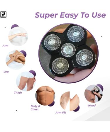 Skull Shaver Pitbull Carver 5 Head Blade Replacement - Buy Online on GoSupps.com