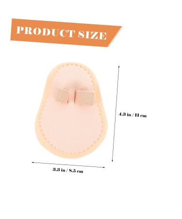 Healifty 4pcs Hallux Valgus Pad Splints Shoe Protector - Bunion Protector Wrap for High Heels - Forefoot Isolation Separator Tool - Brown - Buy Online on GoSupps.com