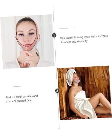 Housoutil 1pc Thin Face Belt Face Firming Strap V Line Shaper Instant Lift Facial Belt Slimming Chin Strap Face Shaper Band The Face Woman V Face Strap Graphene 60X10.5X1cm Orange - Buy Online on GoSupps.com