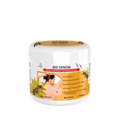 30ml bee veneer ointment bee veneer cream moisturizing cream for women and men bee venom cream warting removal care lubricating and rejuvenating mild herbal plant for all skin types