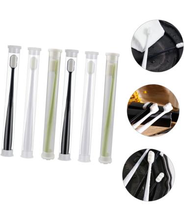 Minkissy Nano Toothbrush Set - 12 Ultra-Soft Wavy Toothbrushes for Pregnant Women | Rubber Oral Micro Toothbrush Accessories - Buy Online on GoSupps.com