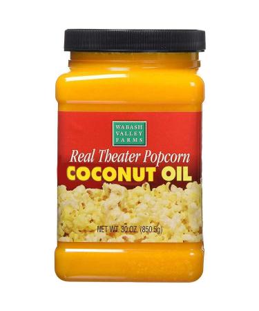 Wabash Valley Farms - Real Theater Coconut Popping Oil - 30 oz 30 Ounce (Pack of 1)