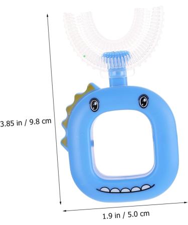 Buy Gatuida 6 STK U-Shaped Silicone Toothbrush for Kids | Portable Cartoon Accessories for Children's Oral Care - Buy Online on GoSupps.com