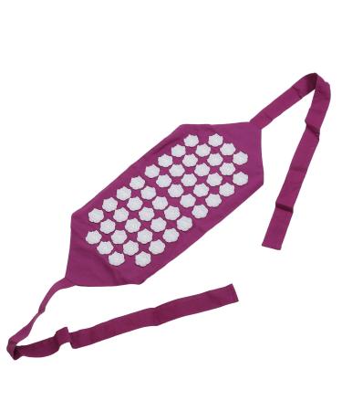 Acupressure belt acupressure massage mat belt (45 X 21 cm) nail design in flower shape