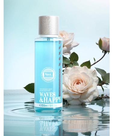 Hybrid & Company Women Waves&Happy Body Fragrance Mist Brume Parfumee 250Ml Waves&Happy 8.4 Fl Oz (Pack of 1) - Buy Online on GoSupps.com