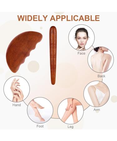 ACWOO Trigger Point Massager Set - Foot & Hand Massage Tools for Pain Relief | Scratching Board & Massage Stick for Shoulder Back & Leg Relaxation - Buy Online on GoSupps.com