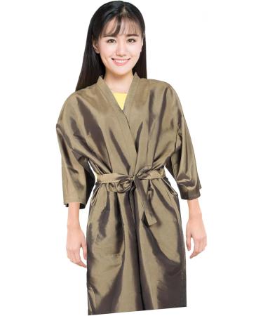 SEWOART hair salon clothes barber neckerchief robe for salon client robe hairdressing clothes simple haircut robe salon supply hair cutting capes customer service Nylon polyester scarf - Buy Online on GoSupps.com