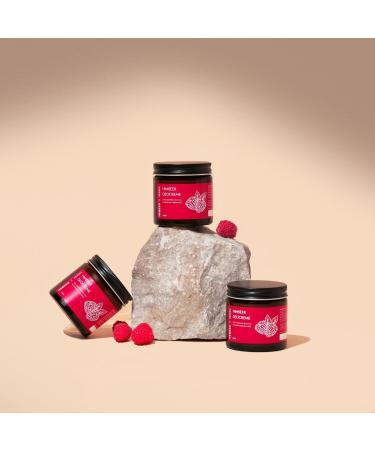  HEBESO Raspberry Deodorant - Natural aluminum-free deodorant with a fruity raspberry scent - Vegan and gentle on the skin - Nourishing with coconut oil and shea butter - If - Buy Online on GoSupps.com