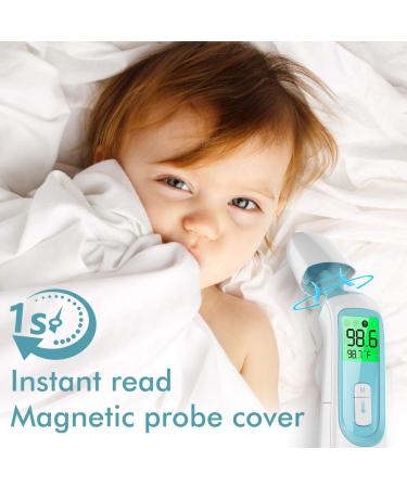 Mosen Digital Infrared Thermometer for Fever - Baby, Adult, Ear & Forehead - 2020 New Version - Buy Online on GoSupps.com