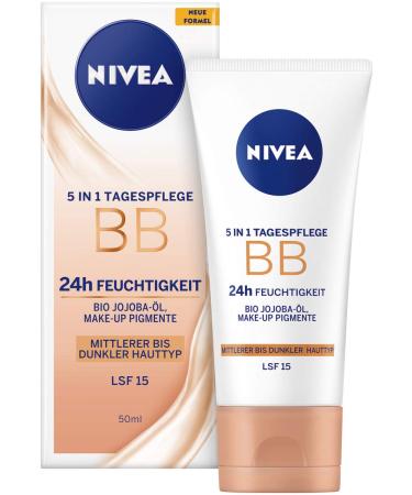 NIVEA BB 5-in-1 Day Cream 24-Hour Moisture With SPF 15. - Buy Online on GoSupps.com