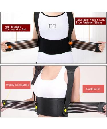 ZUIAI Self Heating Magnetic Therapy Back Waist Support Belt Adjustable Lumbar Brace Massage(M) Medium As Shown - Buy Online on GoSupps.com