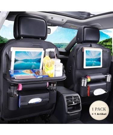 Kids Car Seat Organizer | Premium Faux Leather | Anti-Kick | Multifunctional | Easy to Clean | Fits Most Cars - Buy Online on GoSupps.com