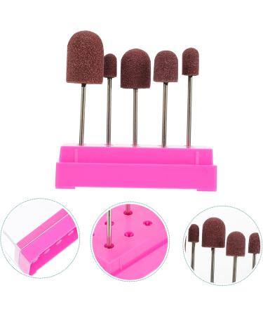 Toddmomy 1 Set Nail Sand Ring Cap Nail Drill Kit acrylic nail drill Nail Art Drill Bit Tool Nail Art Bit Tools nail cleaner tool nail bit Manicure Accessory Polishing sand care to rotate 8x6cm Rosy - Buy Online on GoSupps.com