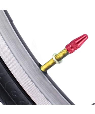 BronaGrand 40pcs Multi-Color Anodized Aluminum Alloy Bike Tire Valve Caps for French Style Presta Valve - Buy Online on GoSupps.com