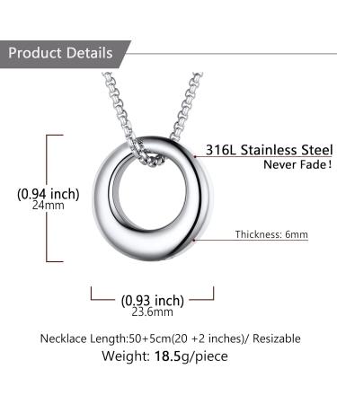 U7 Women's Cremation Urn Necklace - Celtic Knot Dog Feet & Wings Designs - Stainless Steel Cylinder Pendant for Ashes - Unique Burial Jewelry - Buy Online on GoSupps.com