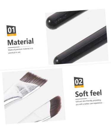 BELLIFFY 3pcs Set Eyeliner Tool Applicator Under Eye Concealer Brush Precision Concealer Brush Eye Brush Wood - Buy Online on GoSupps.com