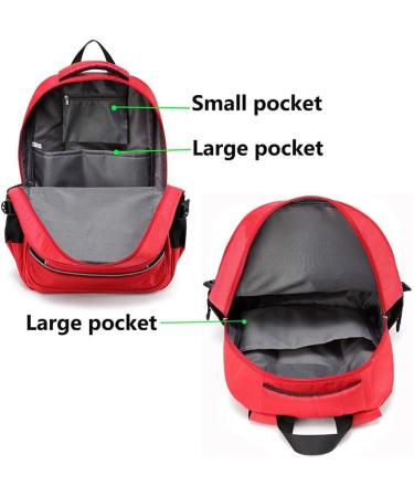 Camoredy Red First Aid Bag - Waterproof Medical Backpack for Travel, Camping, Hiking - Empty Trauma Kit for First Responders - Multi-Pocket Emergency Backpack - Buy Online on GoSupps.com