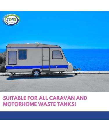 Jovs Caravan Toilet Chemical Bundle - 5L Blue Toilet Fluid and 5L Pink Rinse for Motorhomes & Caravans | Eco-Friendly Odour Eliminator | Up to 50 Treatments Each - Buy Online on GoSupps.com